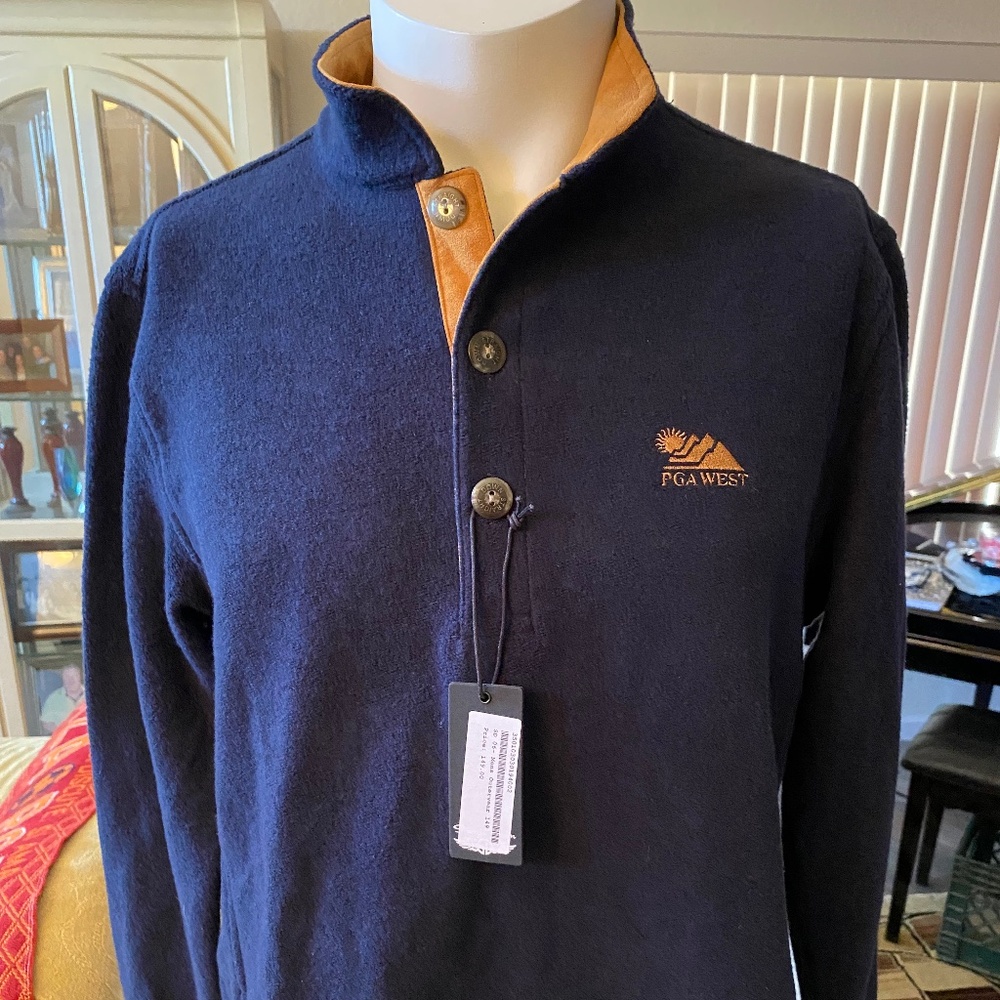 New mens small Straight Down golf jacket